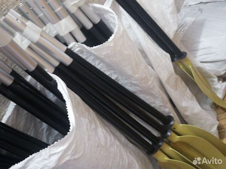 Весло байдарочное 2-х секционное ассиметричное