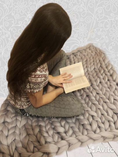 Продам плед из 100 шерсти мериноса