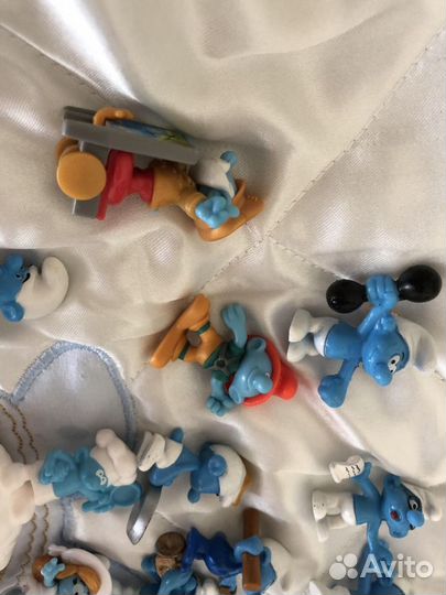 Киндер Смурфы, кроты 90-е разные коллекции