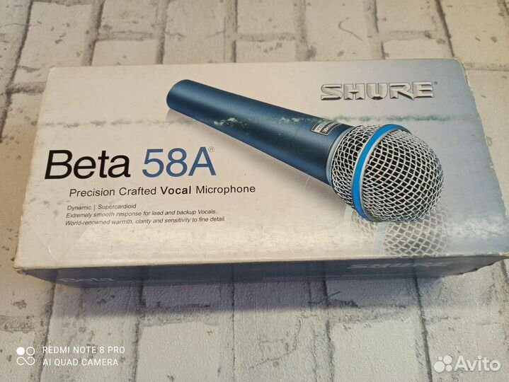 Микрофон Shure beta 58a