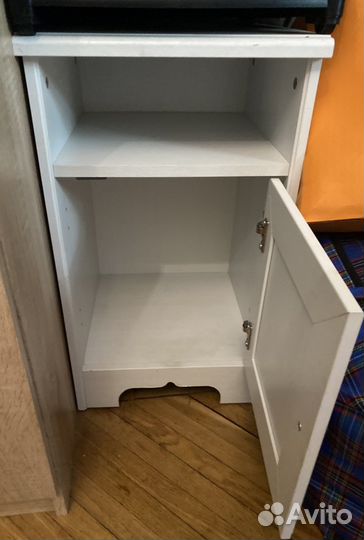 IKEA тумба прикроватная белая б/у