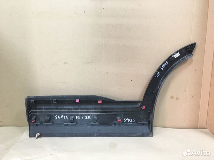 Накладка двери задняя правая Hyundai Santa Fe 4 TM