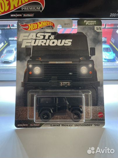 Hot wheels premium fast and furious