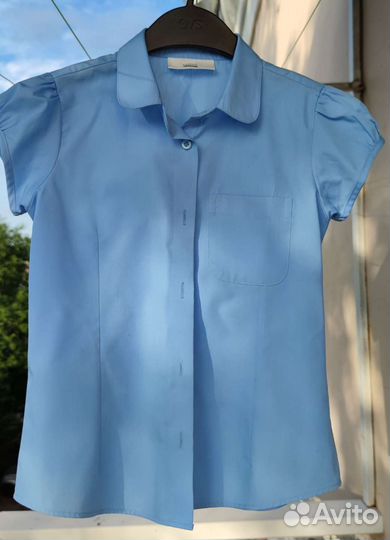 Школьная форма синяя для девочки 122 128