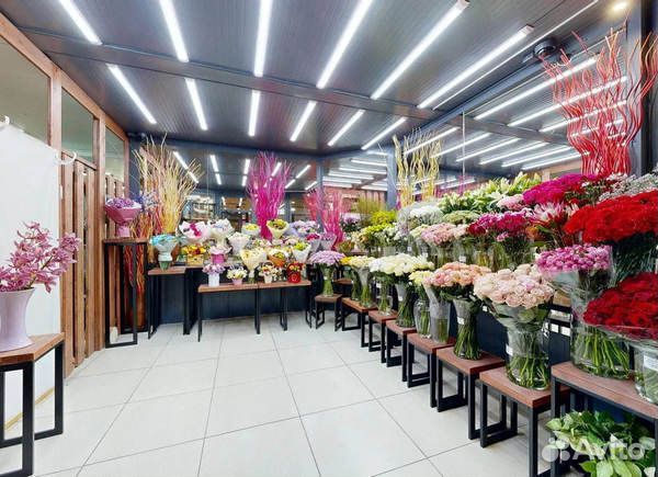 Сеть цветочных магазинов в Москве