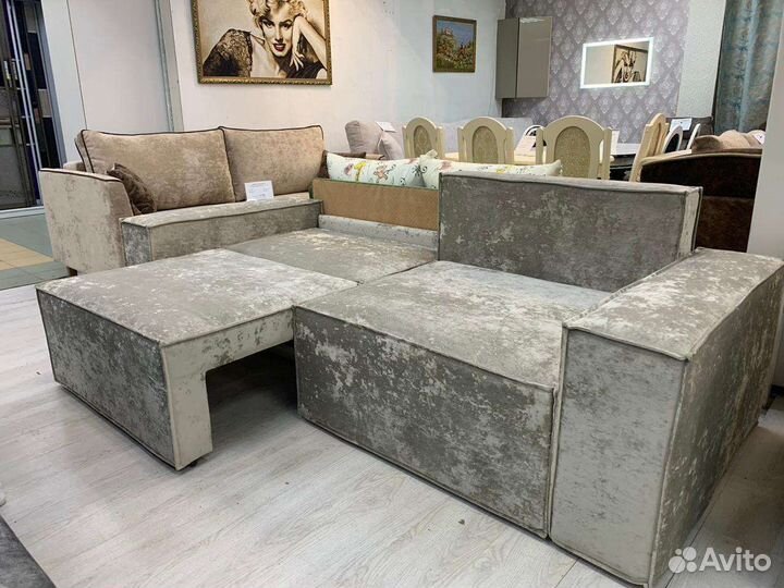 Диван Лофт на металлокаркасе