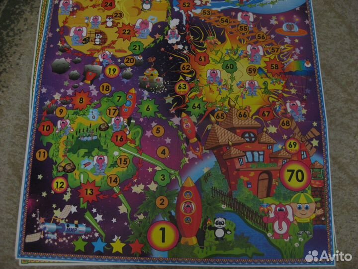 Игры-ходилки Приключения слона