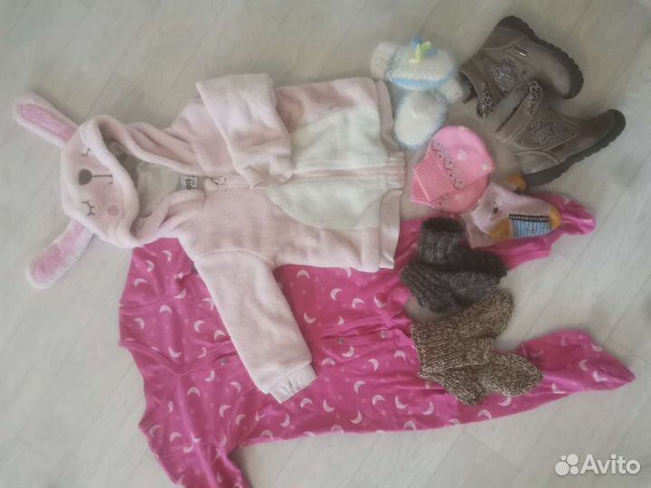 Вещи на девочку пакетом 80 размер