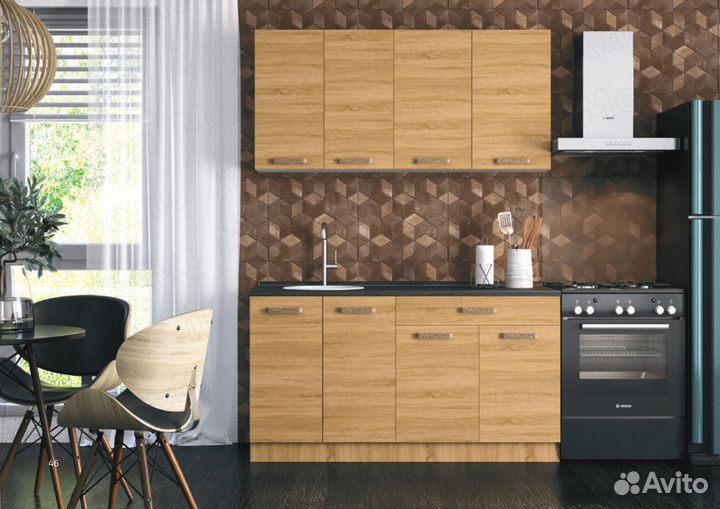 Кухня Асти с доводчиками на петлях