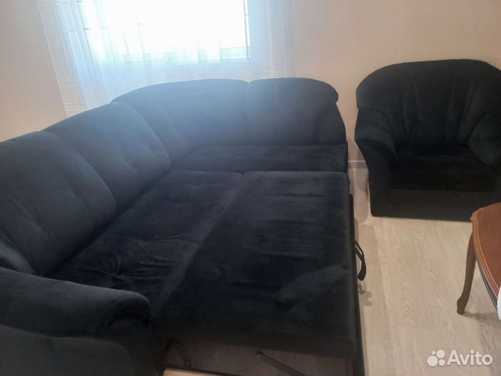 Угловой диван бу