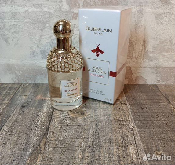 Guerlain aqua allegoria rosa rossa 75 мл