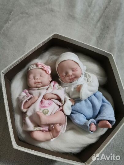 Кукла реборн двойняшки