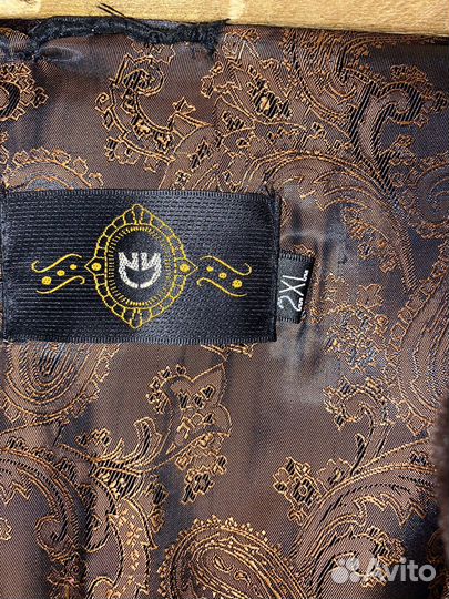 Шуба мутоновая с норкой