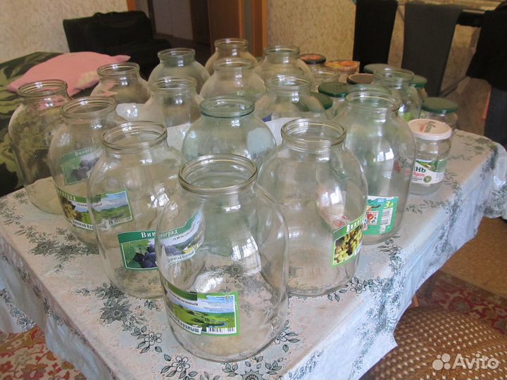 Банки стекляные