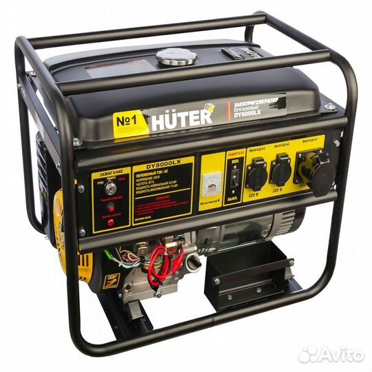 Электростанция бензиновая Huter DY 8000 lх