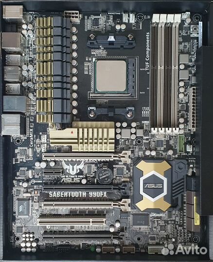 Отличный набор asus Sabertooth 990FX+16Gb Сorsair