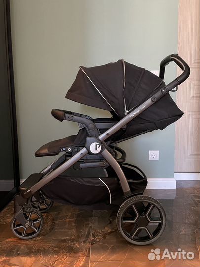Коляска 3 в 1 Peg Perego Book Combo Black Shine