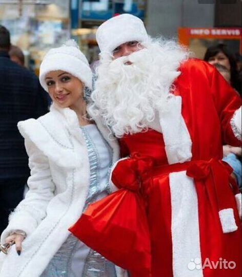 Костюм деда мороза и снегурочки