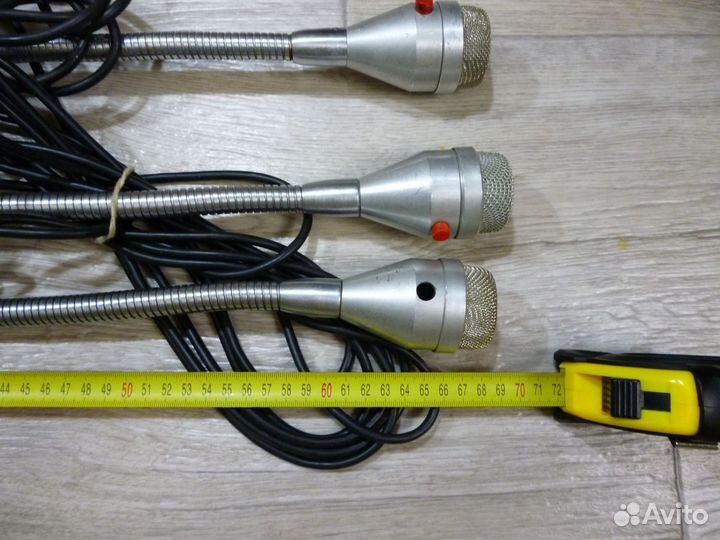 Микрофоны редкие на гибкой штанге