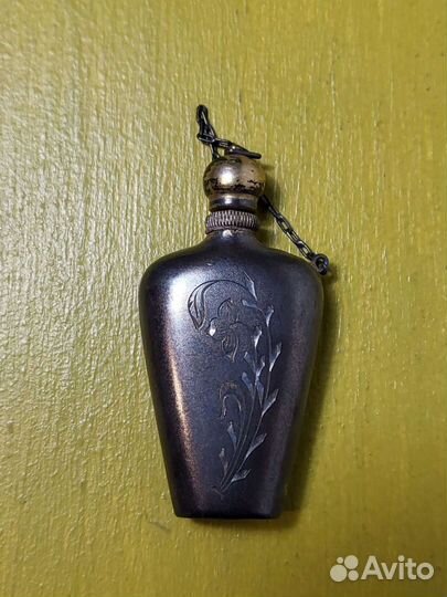 Флакон для духов, серебро 875, 1950-е годы