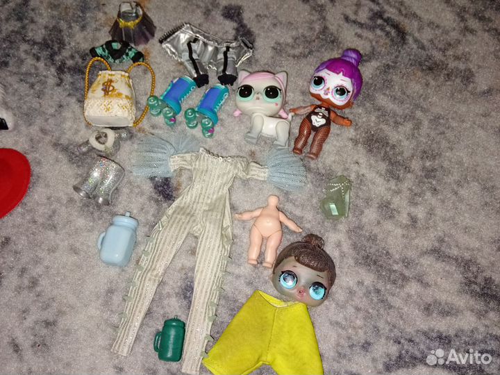 Одежда для барби,лол,Барби,энчантималс, куклы