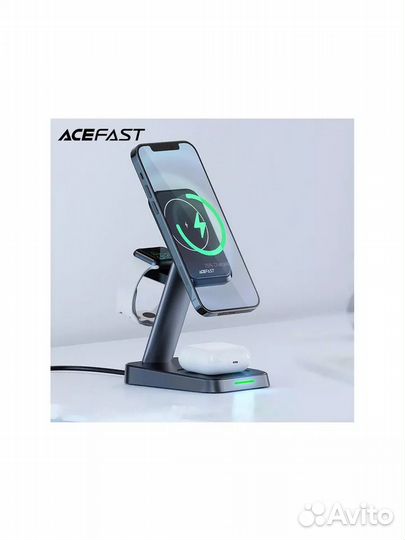 Бзу acefast E3 Desktop 3-in-1 Wireless charging s