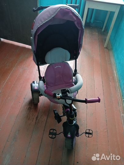 Детский трехколесный велосипед бу