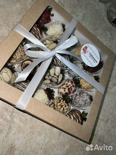 Клубника в бельгийском шоколаде Chimera