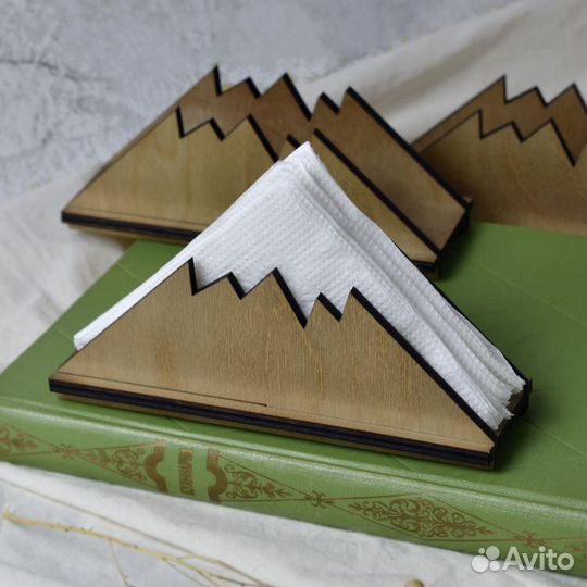 Салфетница деревянная 