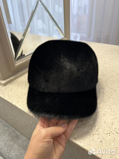 Меховая мужская кепка