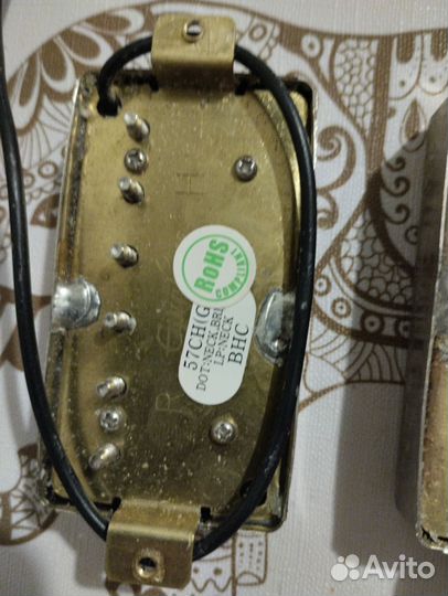 Epiphone57 pickups хамбакеры