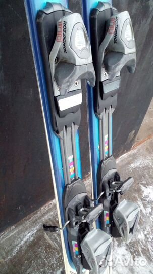 Лыжи горные с креплениями