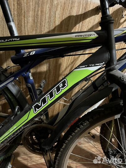 Велосипед MTR зеленый