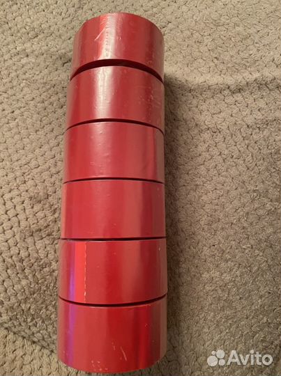 Скотч красный