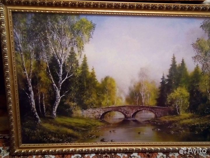 Картина,размер 110на 70см.новая