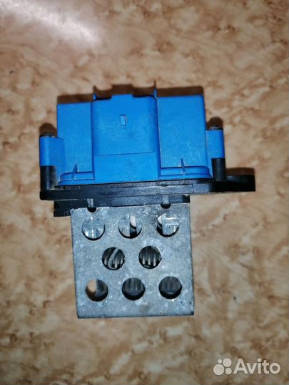 Блок управления вентилятором пежо ситроен