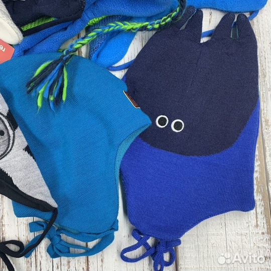 Шапки Рейма зима шерсть мериноса на выбор новые