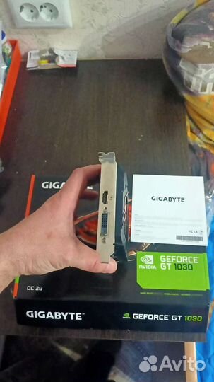 Видеокарта gigabyte GeForce GT 1030 OC 2G
