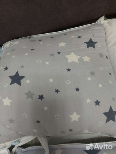 Подушка-позиционер бортики в кроватку