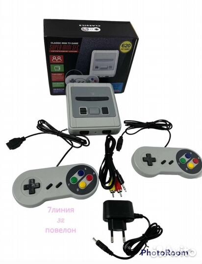 Игровая приставка super mini SFC 620 игр