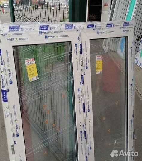 Окна 1300х1400 мм пластиковые