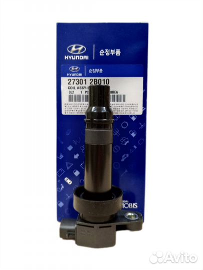 Катушка зажигания 4 шт Kia Rio Hyundai Solaris