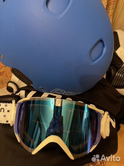 Шлем рос и маска salomon