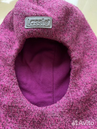 Шапка шлем для девочки lassie