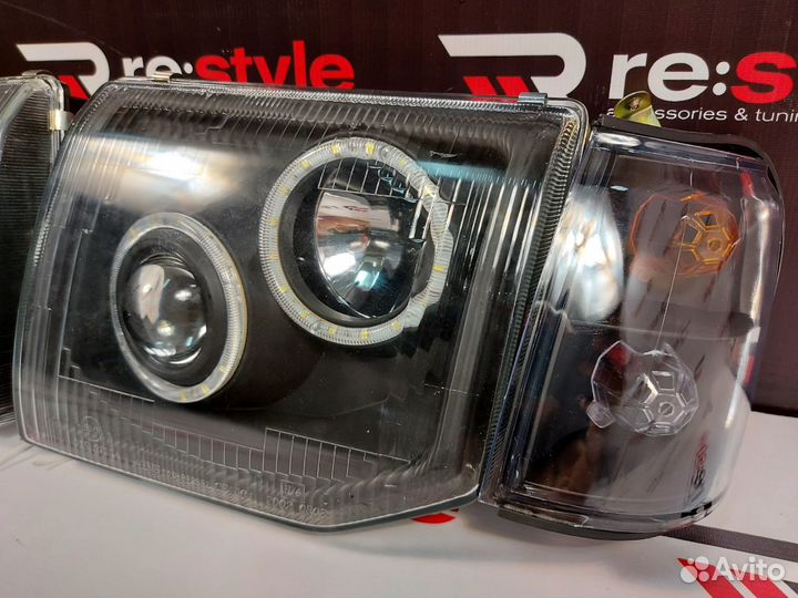 Фары Mitsubishi Pajero V32 1991-1997 LED T1843