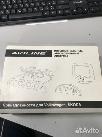 Парковочный радар Aviline MP-277. Установка