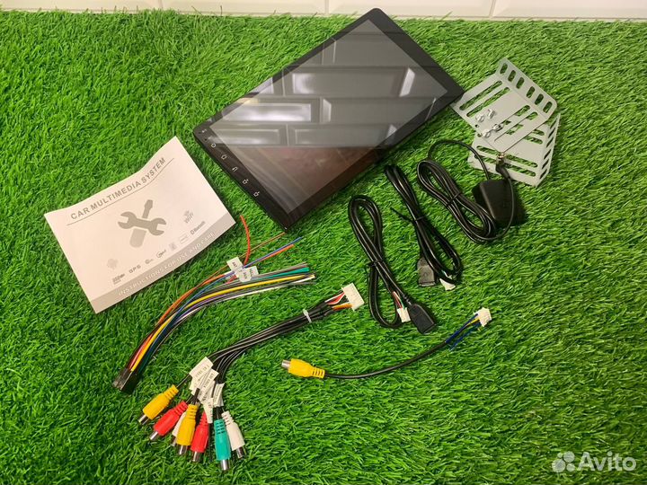 Магнитола 9 дюймов Android10 Wi-fi GPS 4ядра2х32Gb