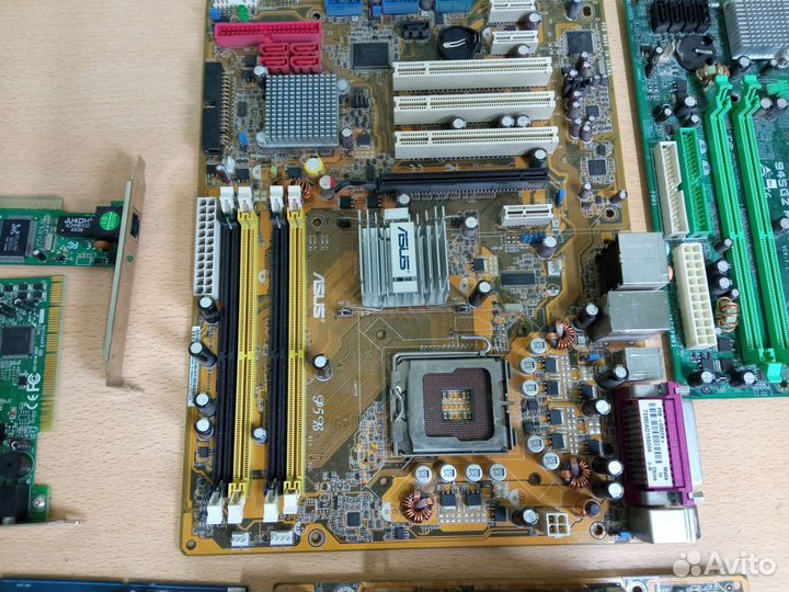 Компьютерные запчасти полурабочие