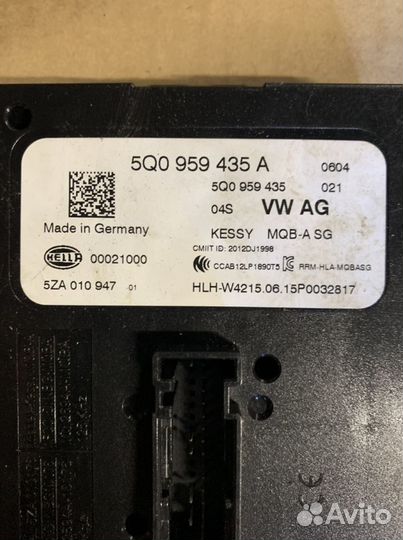 Блок Kessy Skoda Octavia A7