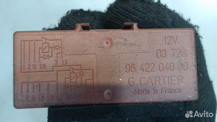 Реле бензонасоса Peugeot 106, 2001